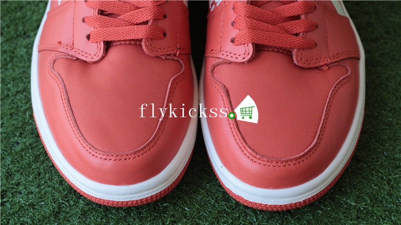 2018 Off-White x Air Jordan 1 Nike Swoosh Orange/White
